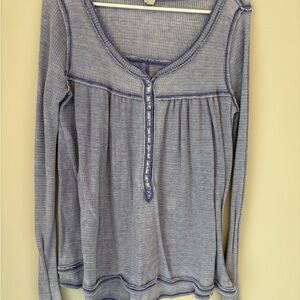 Free People Thermal Knit Top